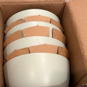 Threshold Cream 8 bowls